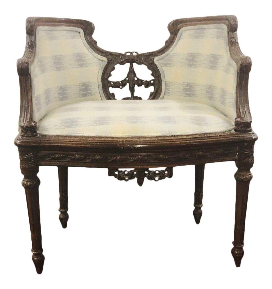 1920's Antique French Renaissance Chair