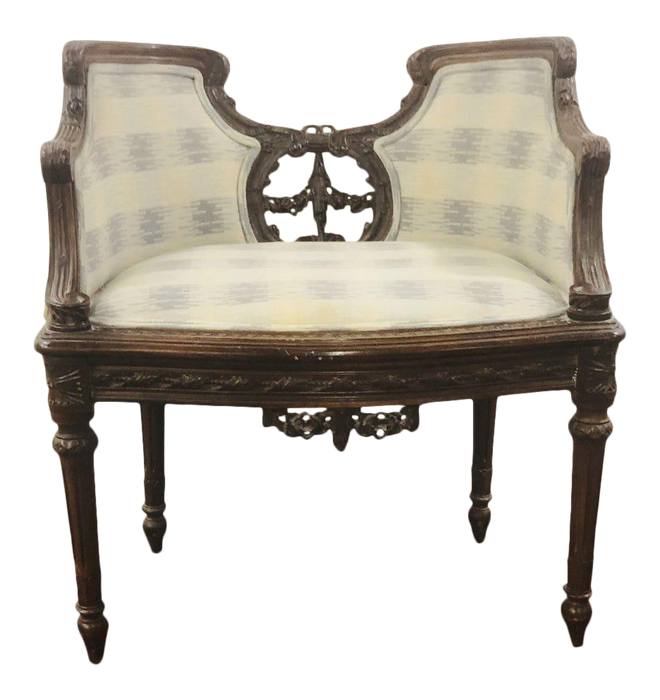 1920's Antique French Renaissance Chair