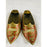 Antique Miniature Brass Shoes Ashtrays