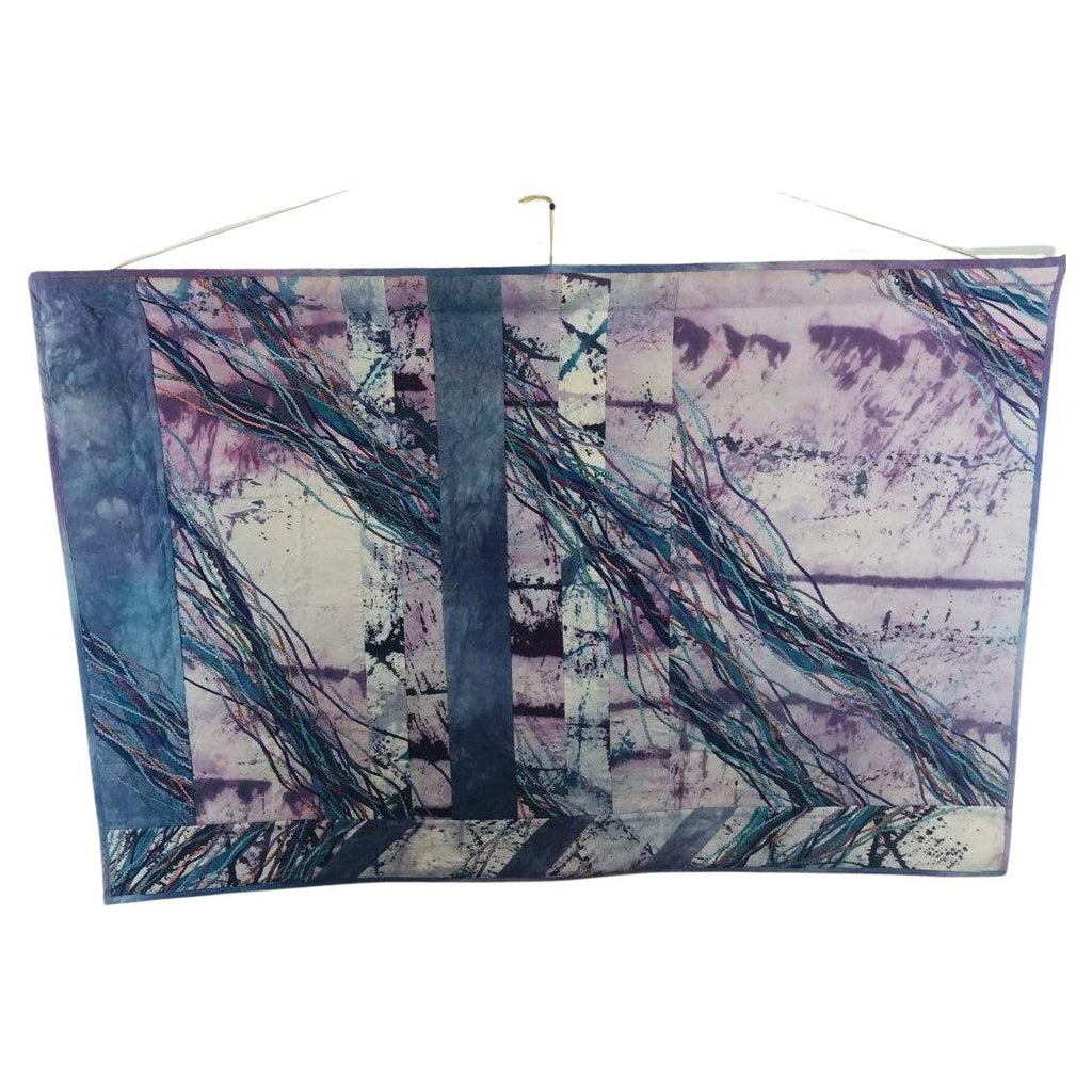 An Abstract Contemporary Wall Tapestry
