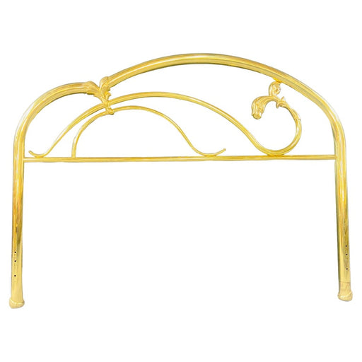 Art Deco Brass Bed Headboard