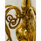 Georgian Brass Three Light Wall Sconce