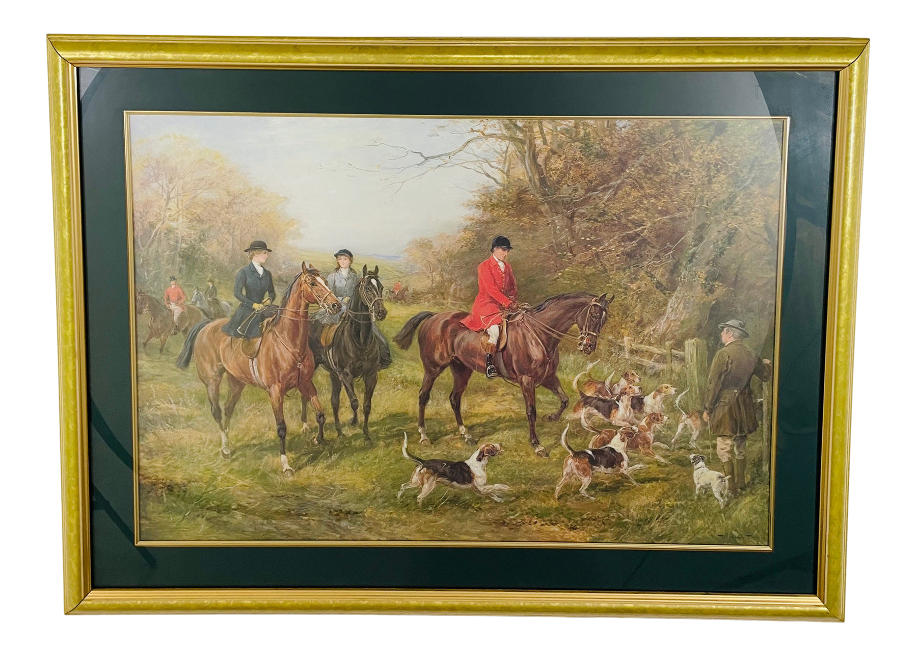 Heywood Hardy English Fox Hunt Print Heywood Hardy English Fox Hunt Print