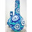 Italian Bold Blue & White Vases - A Pair