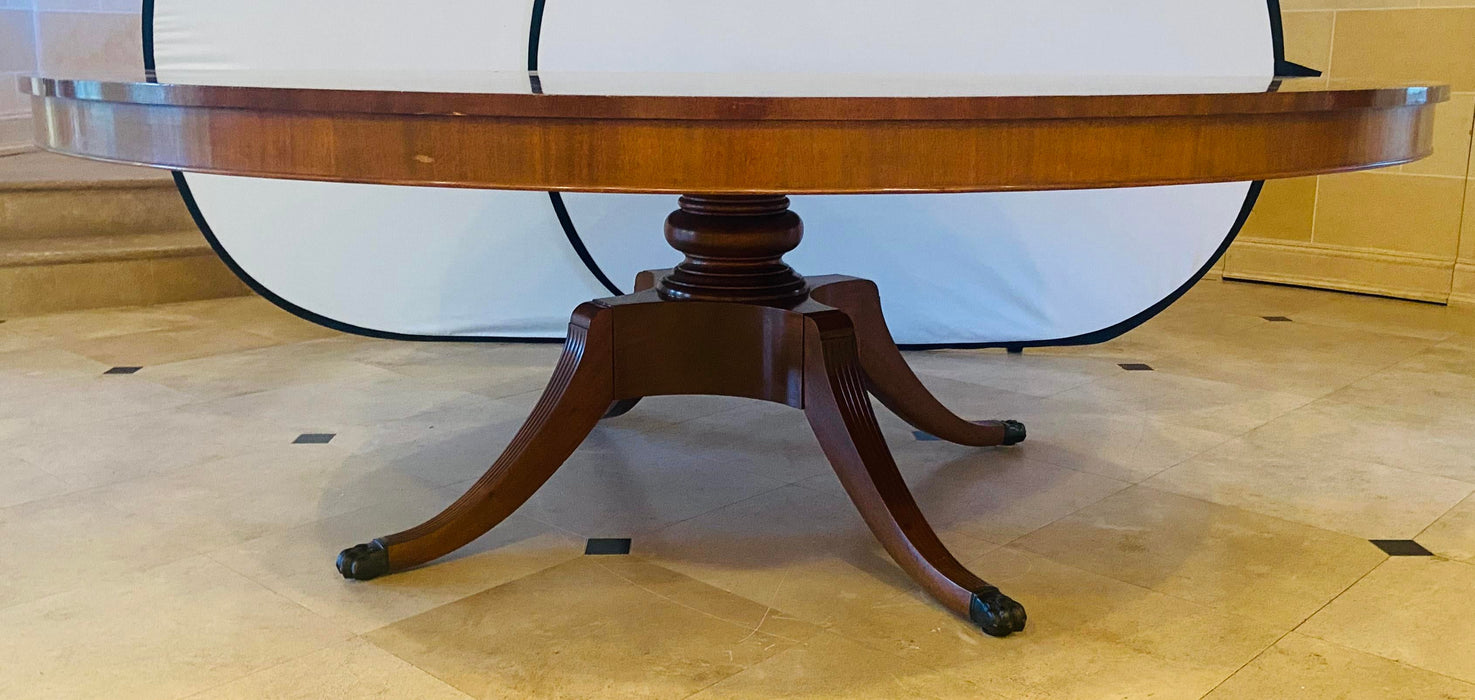 Large Mahogany Regency Style Center Table