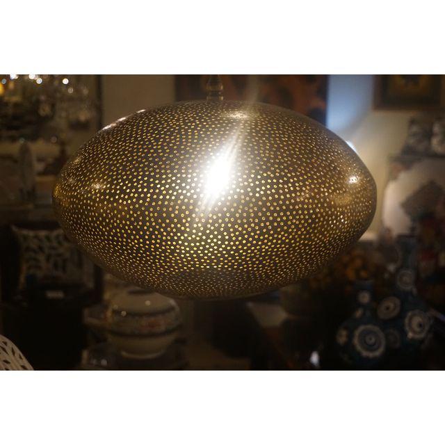 Large Moroccan Brass Pendant Lighting
