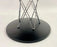 Isamu Noguchi Cyclone End Table for Knoll, MCM Black Laminate and Chrome, Signed