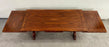 Antique Regency Style Rosewood Coffee or Cocktail Table with Two extensions