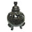 Oriental Black Ceramic Lidded Urn or Vase