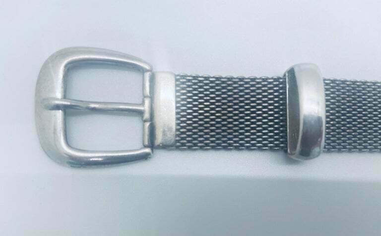 Ralph Lauren Sterling Mesh Link Bracelet, Wristband