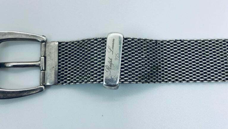 Ralph Lauren Sterling Mesh Link Bracelet, Wristband