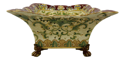 Vintage Ceramic Chinoiserie Planter or Jardiniere