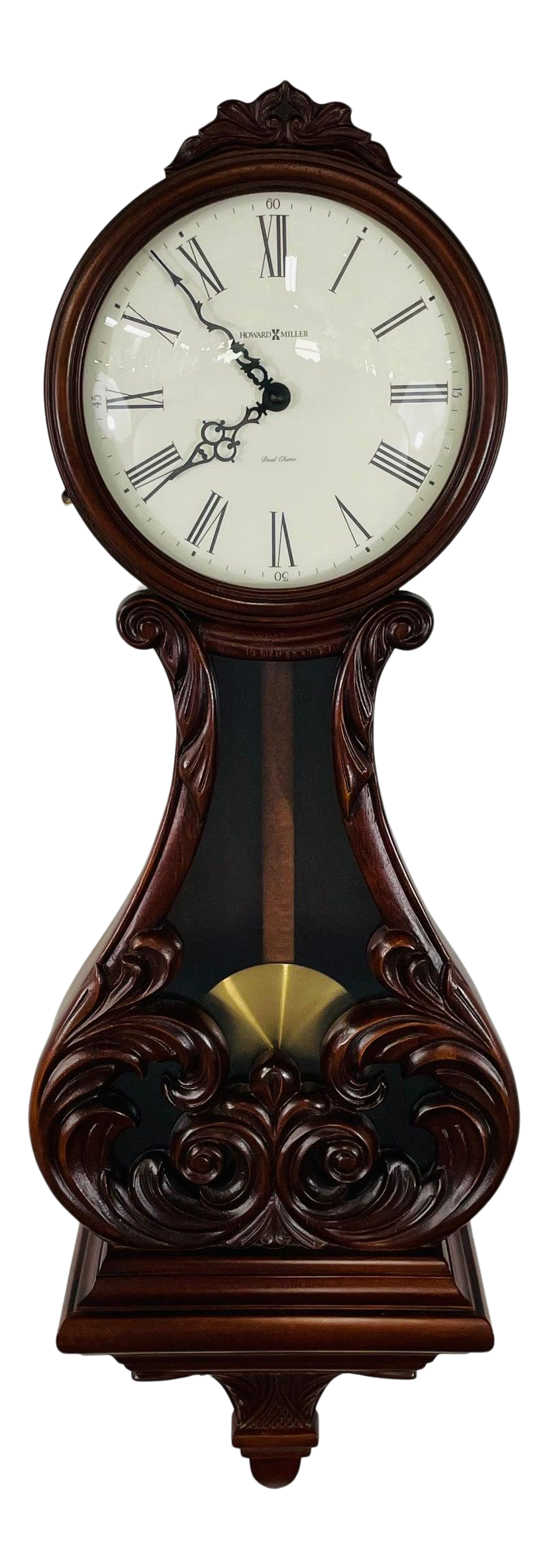 Vintage Howard Miller Round Wall Clock