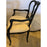 Pair of Hollywood Regency Style Lacquer Bamboo Form Armchairs in Ebony Finish
