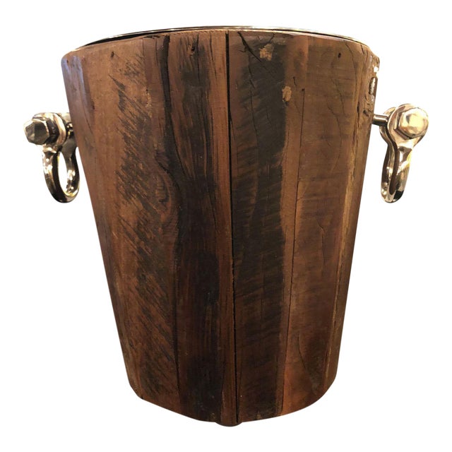 Wooden Rustic Style Ice Bucket